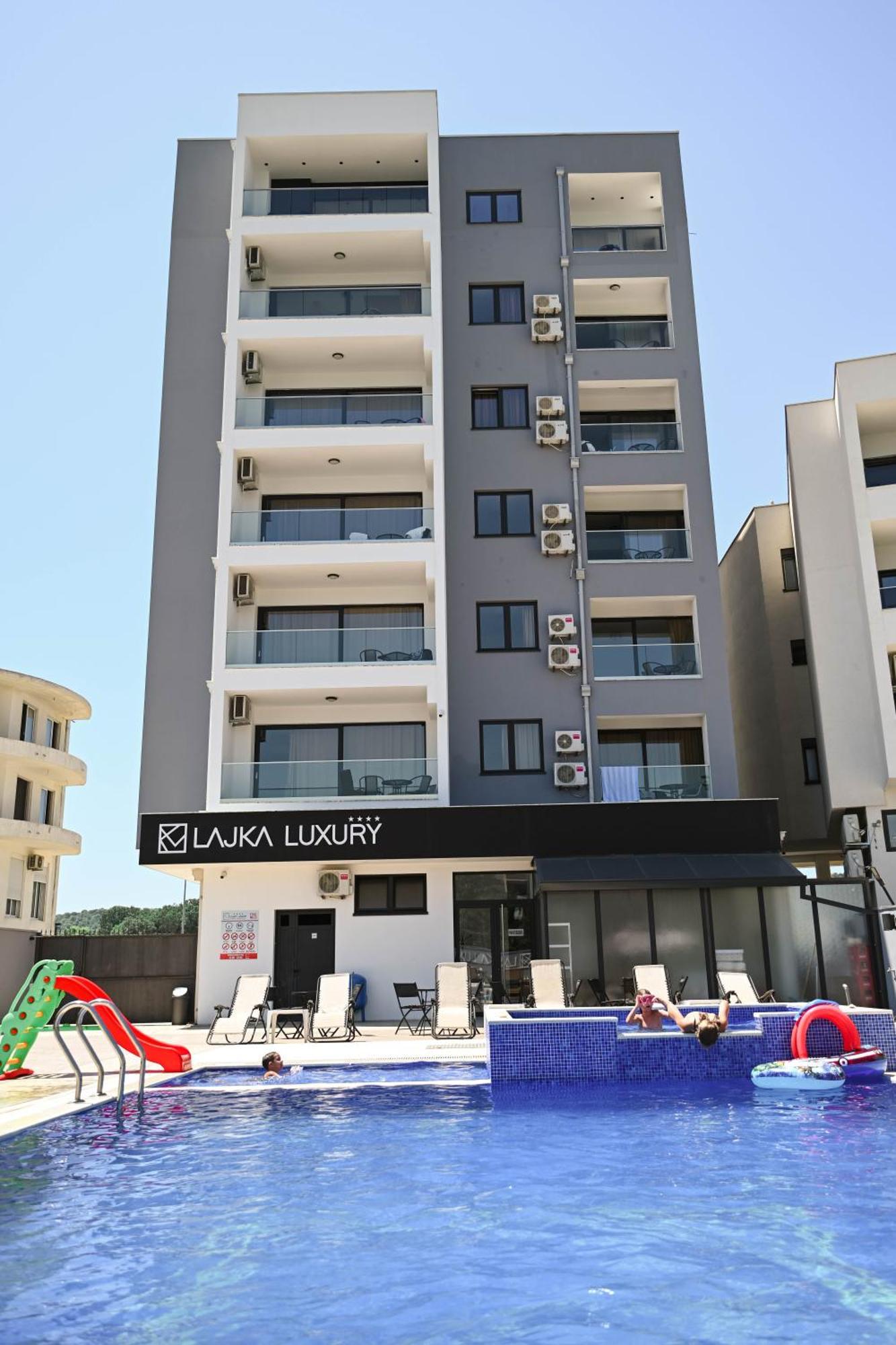 Hotel Lajka Luxury Ulcinj Exterior foto